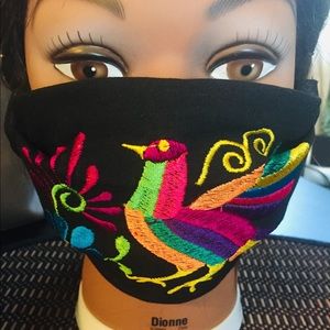 “Authentic” Mexican embroidered handmade facemask
